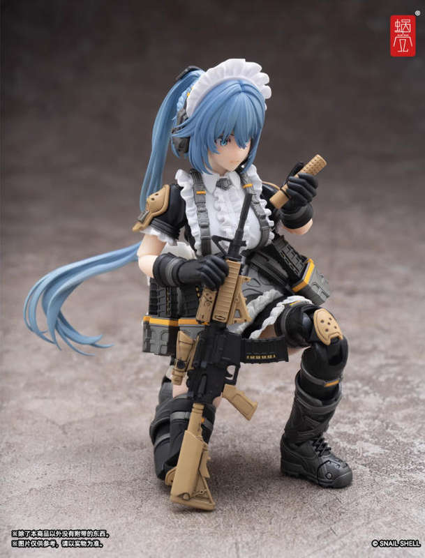 Snail Shell RA - 02 Tactical Maid Tokiwa Kazune 1/12( 15.6cm)  Action Figure