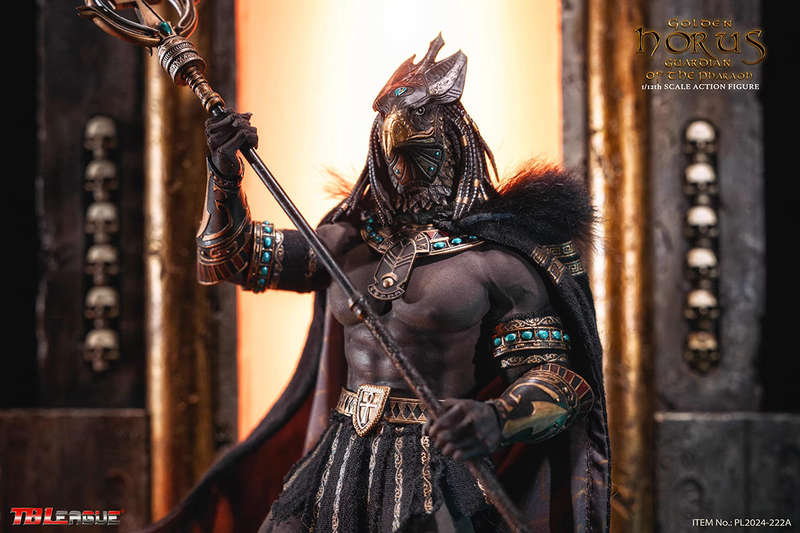 TBleague Egyptian God Horus Guardian of Pharaoh (Golden)1/12th Scale Action Figure