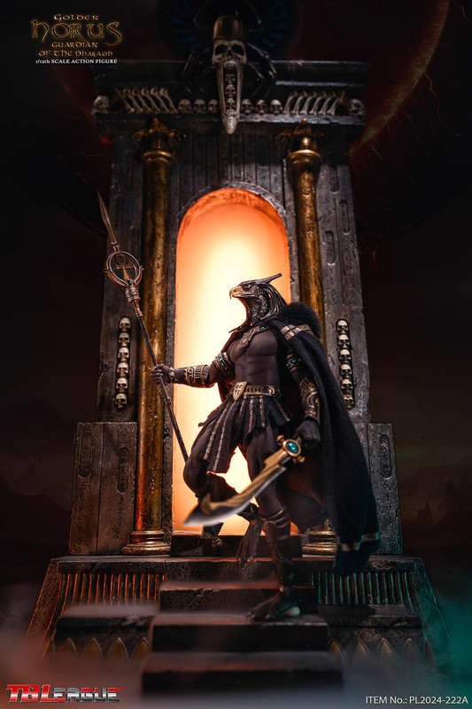 TBleague Egyptian God Horus Guardian of Pharaoh (Golden)1/12th Scale Action Figure