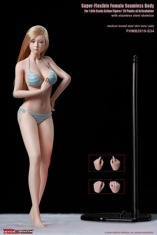 Teenage Girl TBLeague Action Figure 1/6th Scale 27cmSuper-Flexible Seamless Body- S35 (w/head)