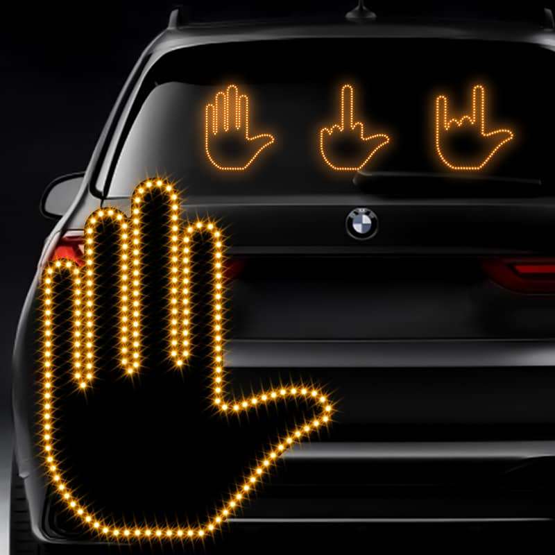 Car LED Hand Gesture Light with Remote