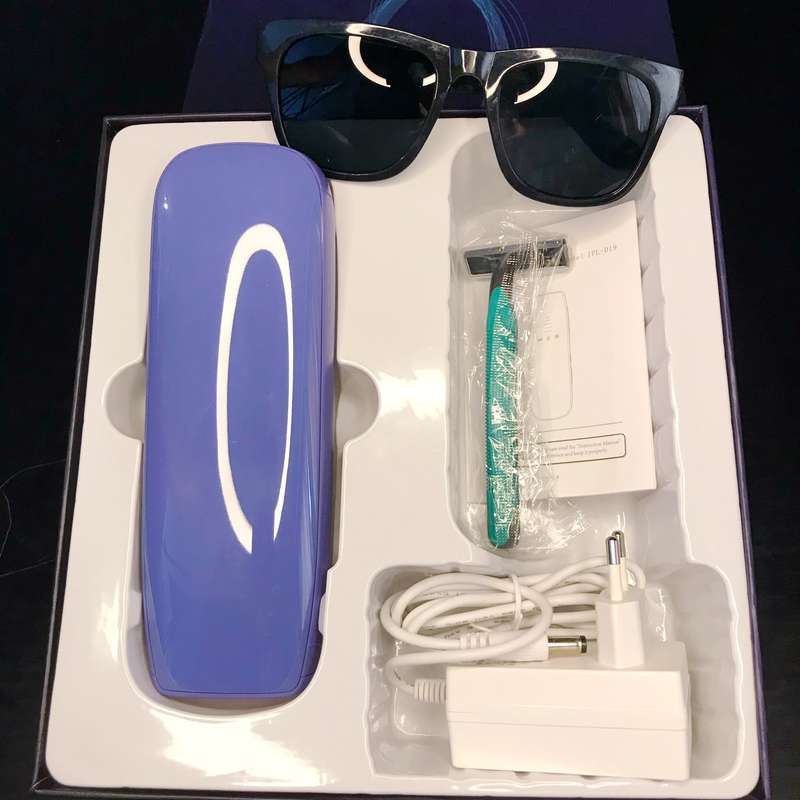 Laser Hair Removal Unisex Handheld Intense Pulsed Light with  Ice Cooling