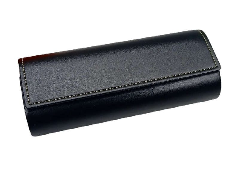 Unisex PU Leather Eyeglasses Case Stylish, Durable, Protective, & Compact