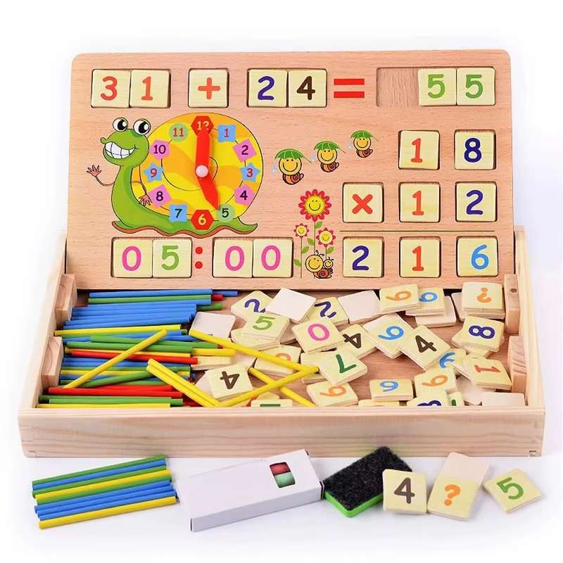EduBox - Multi-functional Learning Toy Box for Kids - Math Number Counting