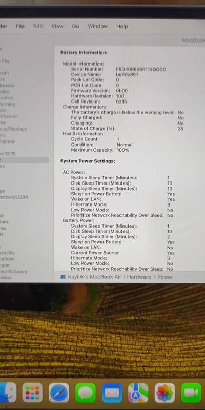 Apple Macbook Air M2, 8GB, 512GB, new.