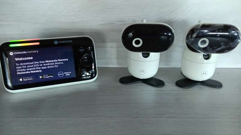 Motorola Nursery Camera and Monitor, 2 pack, New.