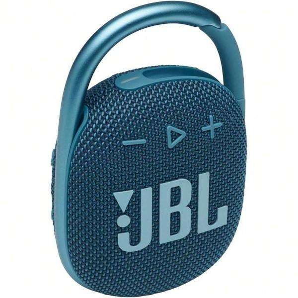 JBL - Clip4 - Portable Wireless Bluetooth Speaker - Blue