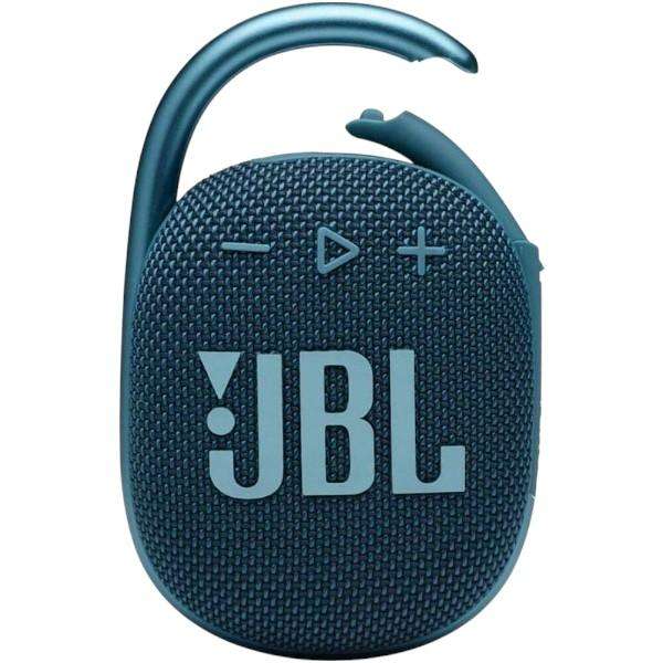 JBL - Clip4 - Portable Wireless Bluetooth Speaker - Blue