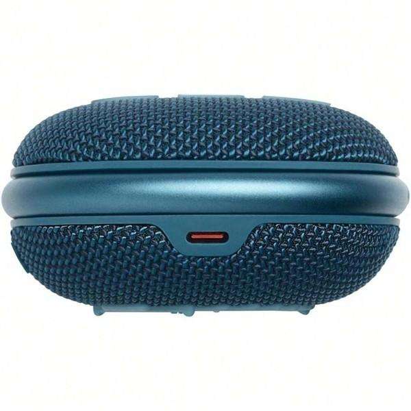 JBL - Clip4 - Portable Wireless Bluetooth Speaker - Blue
