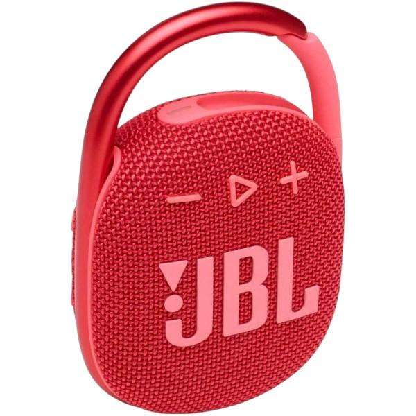 JBL - Clip4 - Portable Wireless Bluetooth Speaker - Red