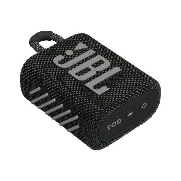 JBL - GO3 - Portable Wireless Bluetooth Speaker - Black