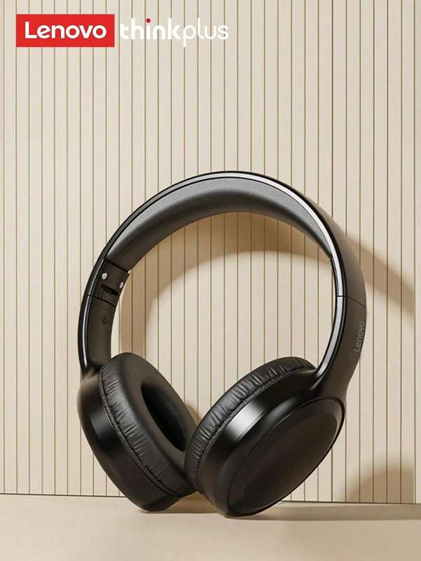 LENOVO - ThinkPlus - TH30 - Wireless Bluetooth HiFi Headset - Black