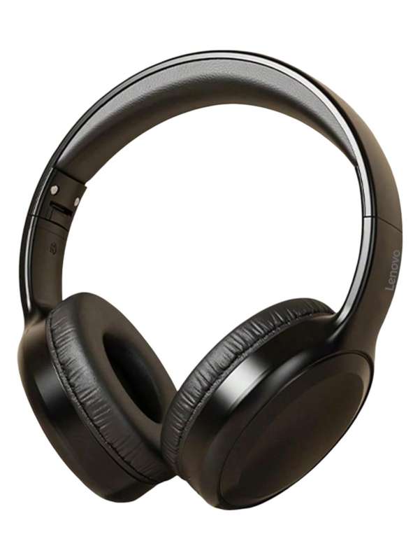 LENOVO - ThinkPlus - TH30 - Wireless Bluetooth HiFi Headset - Black