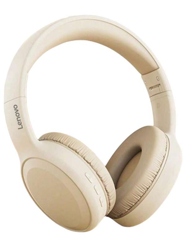 LENOVO - ThinkPlus TH30 - Wireless Bluetooth HiFi Headset  White