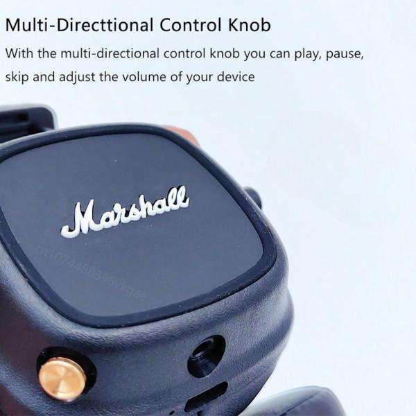 MARSHALL - Major IV - Wireless Foldable Bluetooth Headphones - Black