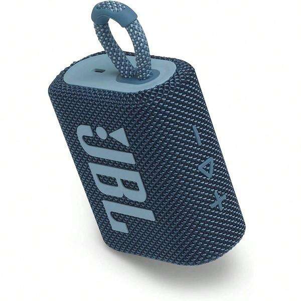 JBL - GO3 - Portable Wireless Bluetooth Speaker - Blue