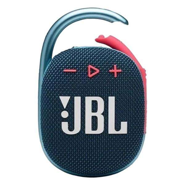 JBL - Clip4 - Portable Wireless Bluetooth Speaker - Blue/Pink