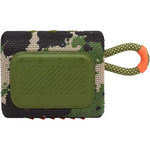 JBL - GO3 - Portable Wireless Bluetooth Speaker - Camo