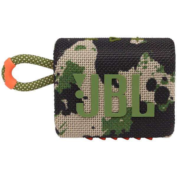 JBL - GO3 - Portable Wireless Bluetooth Speaker - Camo
