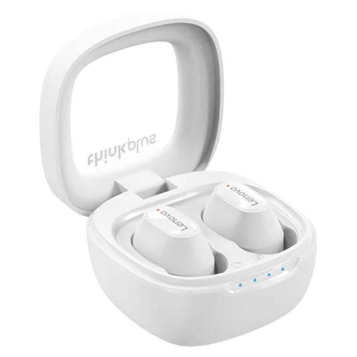 LENOVO - XT62 - Wireless Low Latency Earbuds With Touch Control - White