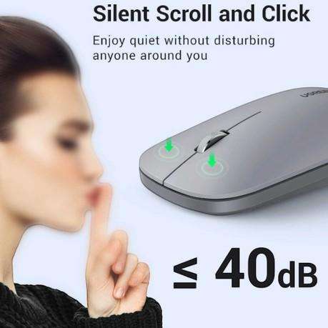 UGREEN - Wireless Mouse With Adjustable DPI Settings - Silver