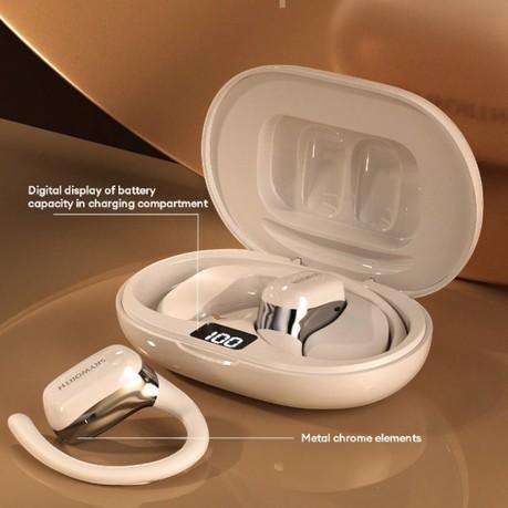 SKYWORTH - SEP004 - Bass Boosted Wireless Bluetooth v5.3 Earbuds - White