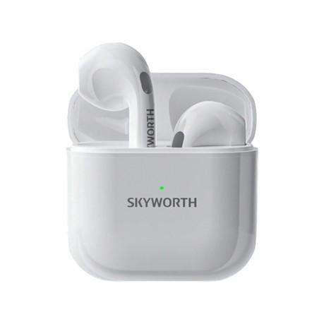 SKYWORTH - SEP005 - Wireless Bluetooth v5.3 Touch Control Earbuds - White