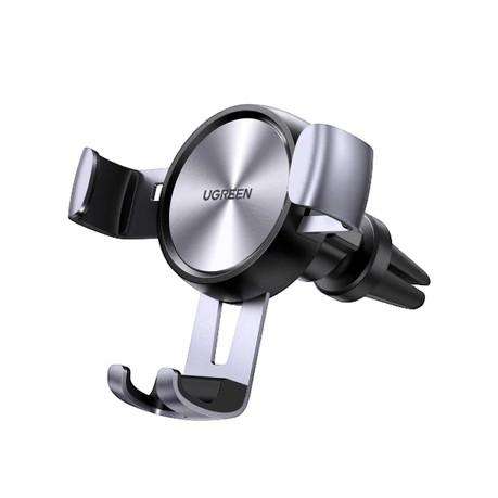 UGREEN - LP130 - Flexible Air Vent Car Phone Mount - Silver & Black