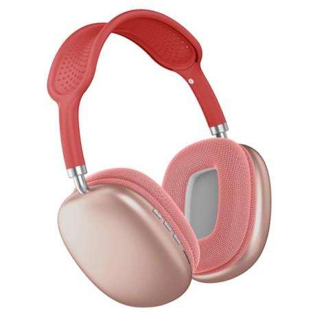 ABODOS - AS-WH26 - Wireless Headset With Shocking Bass - Pink