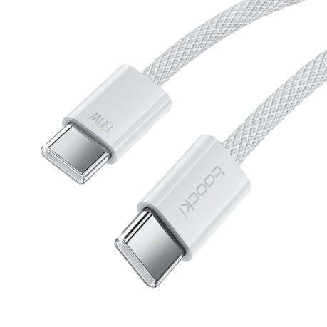 TOOCKI - TQ-X51C3 - PD 60W Fast Charging USB-C Braided Cable - 2M - White