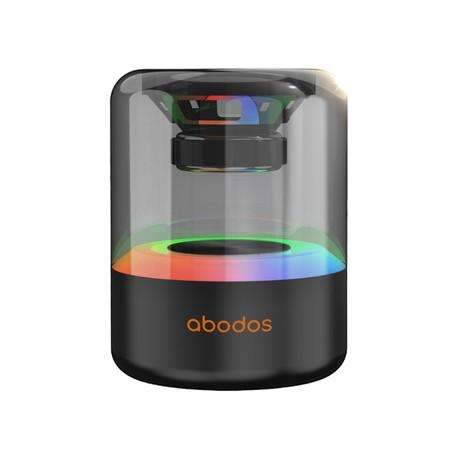 ABODOS - AS-BS19 - Mini Wireless Speaker With Dynamic RGB Lighting - Black
