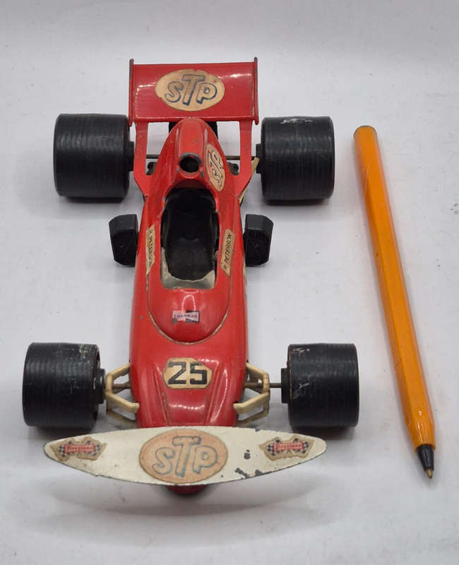 Vintage Politoys FX2 March Ford 721 F1 STP scale 1/25 Formula 1 model car
