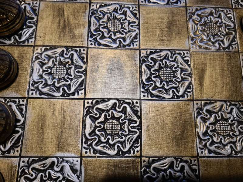 Hand made chess set