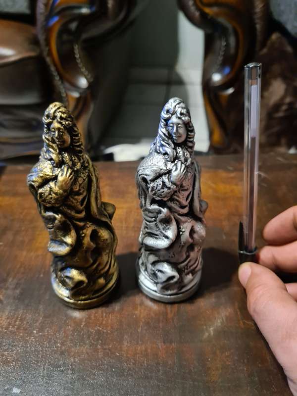 Hand made chess set