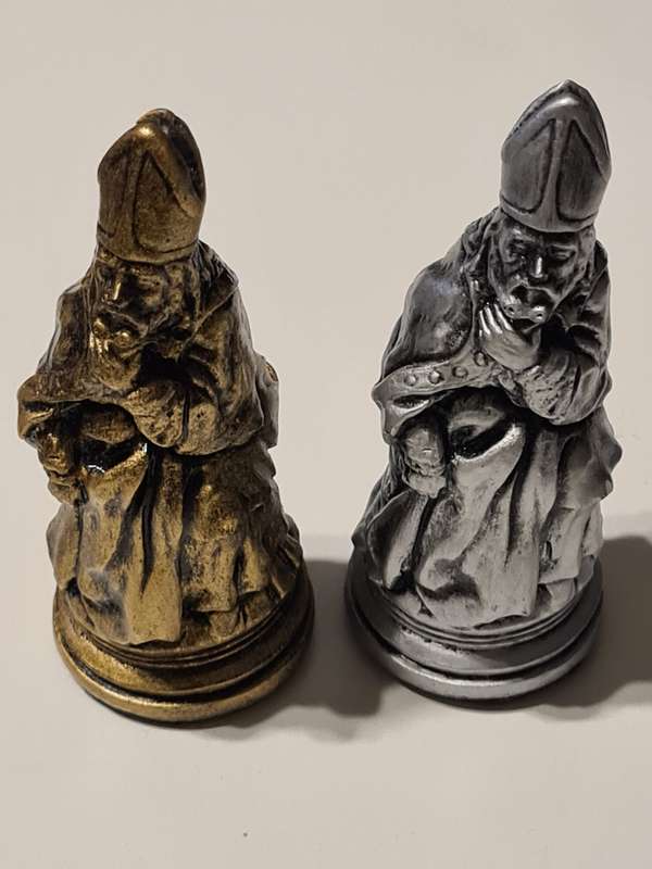 Hand made chess set