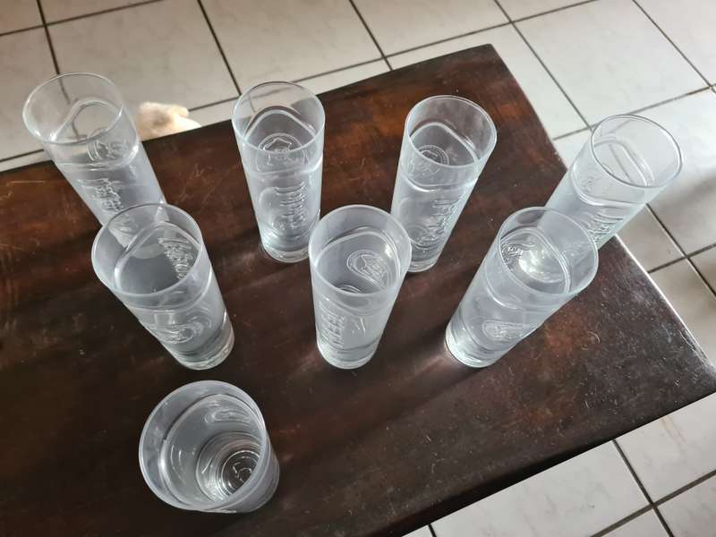 8 x Richelieu glasses