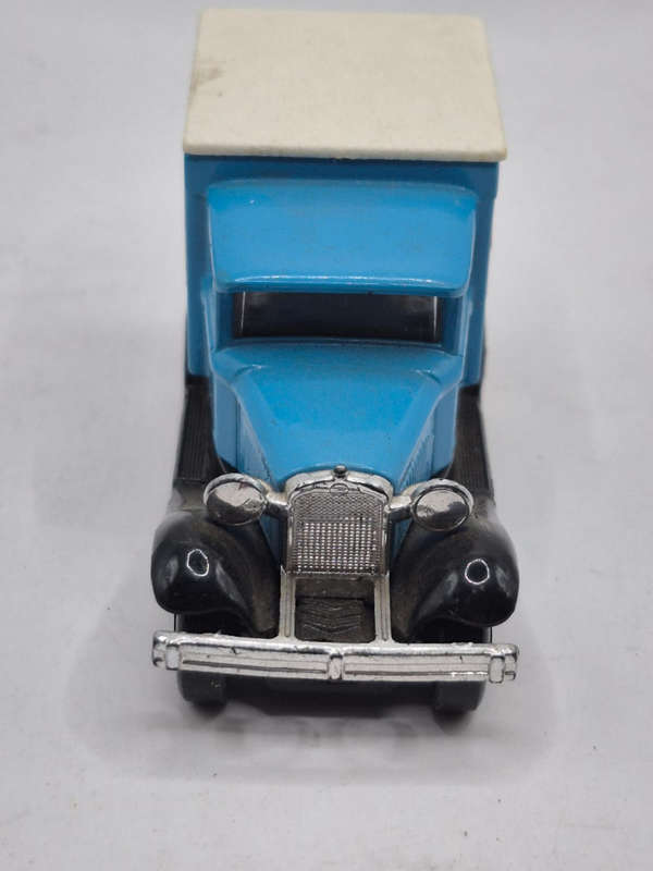 Vintage Matchbox MB38 Ford Model A Van, Kellogg's Rice Krispies edition.