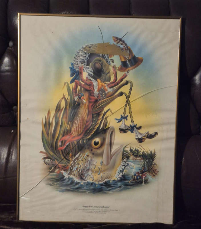 Grasshopper, The Butterfly Ball and the Grasshopper's Feast print.