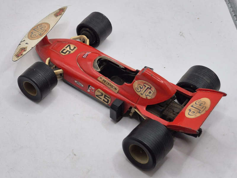 Vintage Politoys FX2 March Ford 721 F1 STP scale 1/25 Formula 1 model car