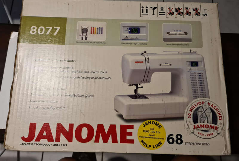Janome sewing machine