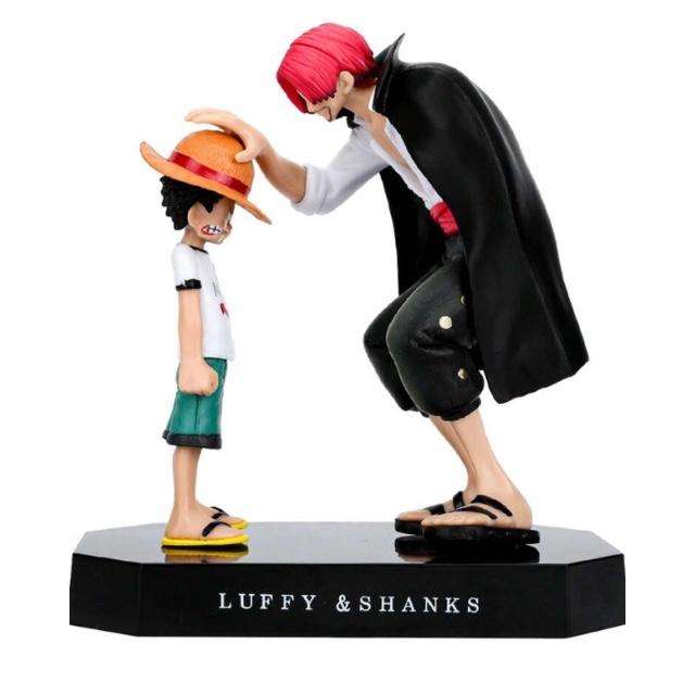 One Piece - Luffy and Shanks 18cm Figure