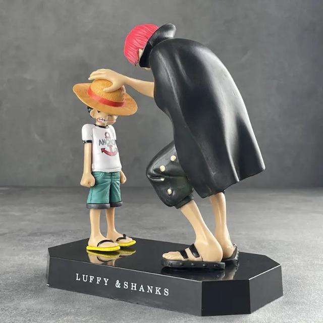 One Piece - Luffy and Shanks 18cm Figure