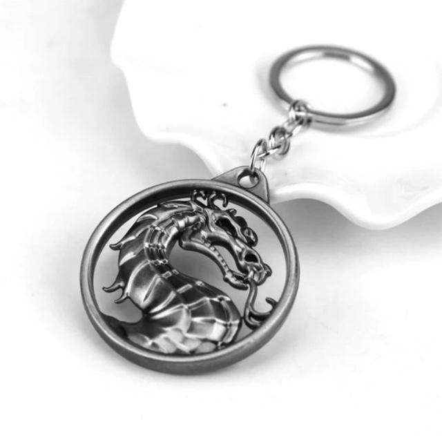 Mortal Kombat - MK Logo Keychain