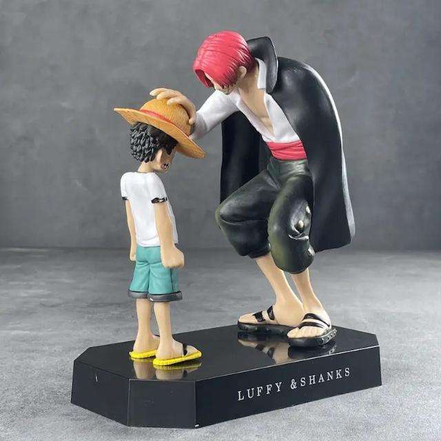 One Piece - Luffy and Shanks 18cm Figure