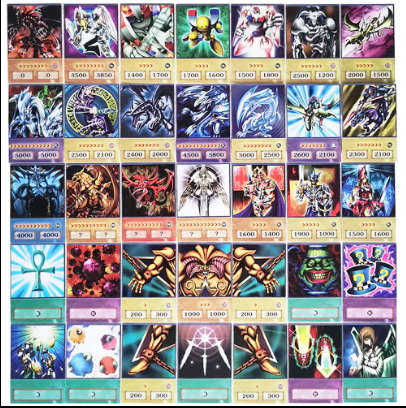 Yu-Gi-Oh 100 cards Pack Original Anime styled