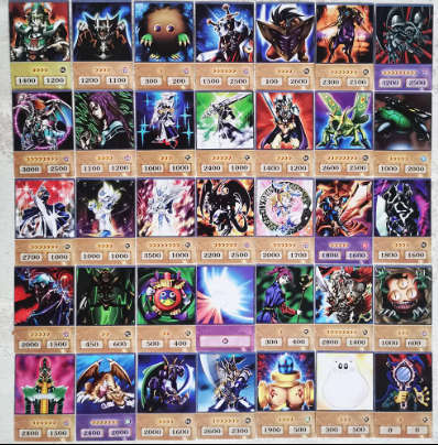 Yu-Gi-Oh 100 cards Pack Original Anime styled