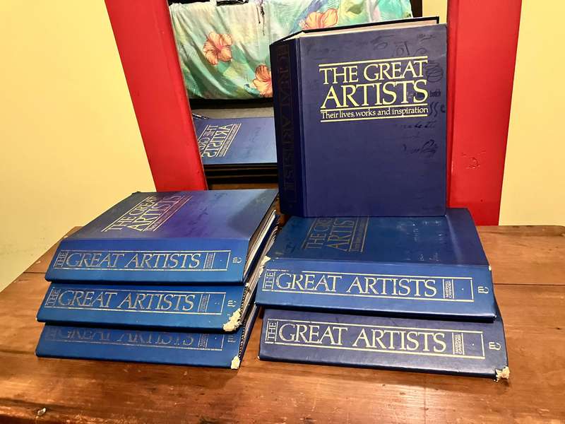 The Great Artists Collectible Art Books- full collection