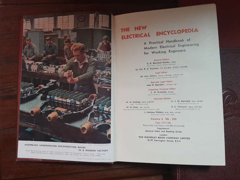 The New Electrical Encyclopedia - volume: 1 to 4