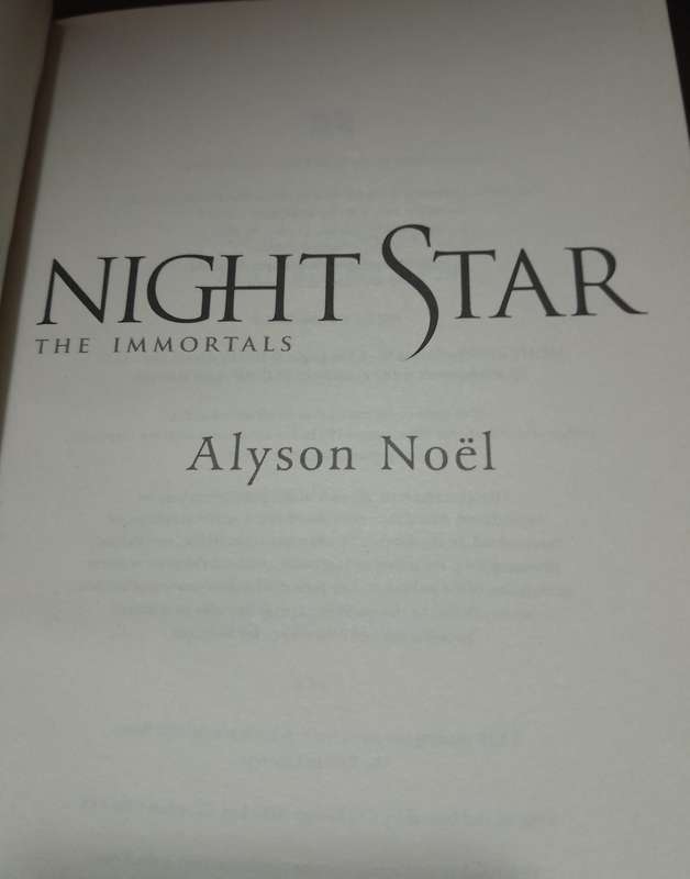 Alyson Noel - set of 3 books