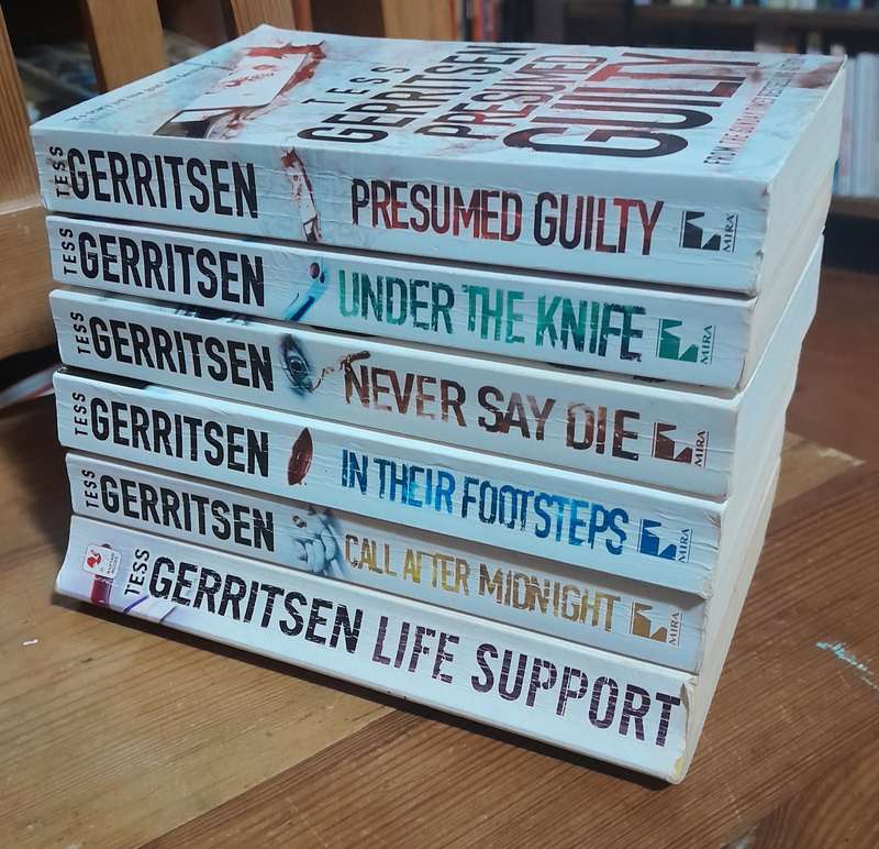 Tess Gerritsen - set of six